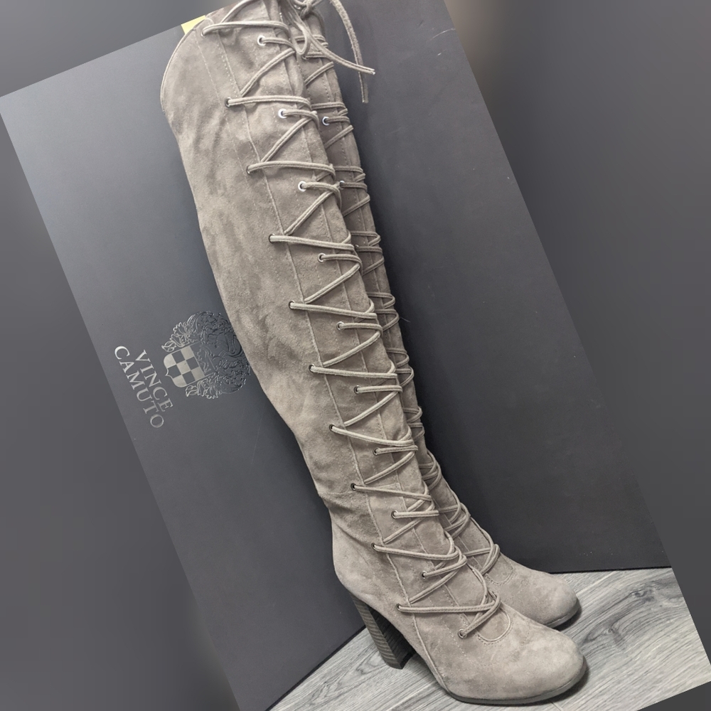 Vince Camuto Thana Over the Knee Suede Boots
